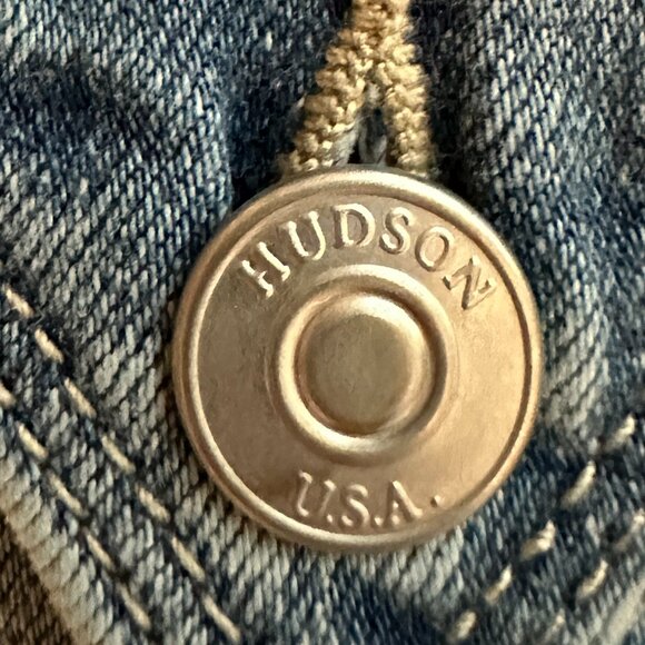 Hudson L.A. Women's Jeans Size 12 Light Blue Slim Straight Legs Mid-rise (NEW) - Picture 10 of 15